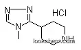 Molecular Structure of 297171-80-3 (4-(4-Methyl-4H-1,2,4-triazol-3-yl)piperidine hydrochloride)
